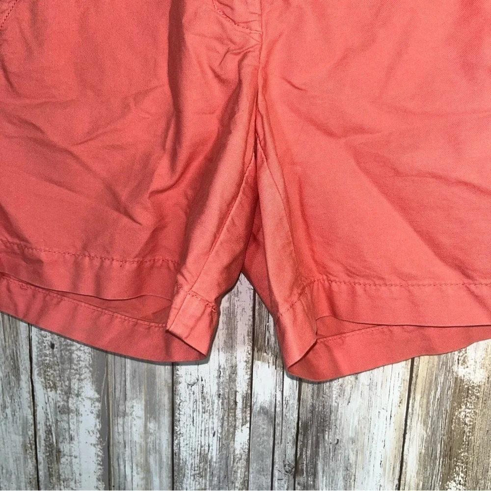 J.Crew Coral Pink Chino Shorts Women’s Size 0 Casual Summer
